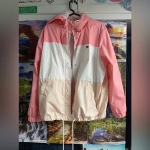 Levi's Women's Retro Hooded Rain Windbreaker Jacket in Plus Size 1X